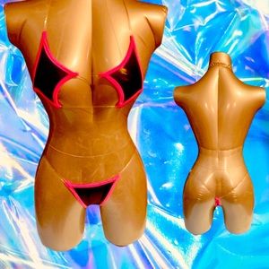 Sexy Hot Pink and Black